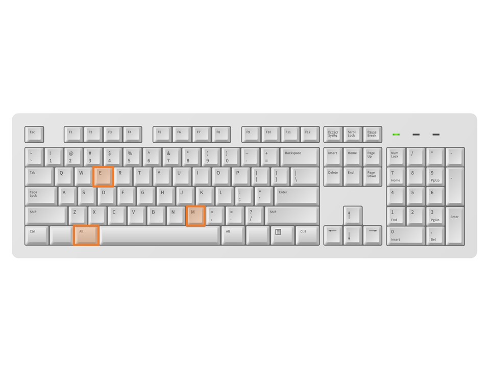 Windows_シートを任意の場所へコピー_ショートカット