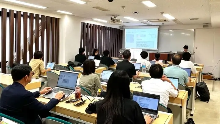 教育機関での研修風景